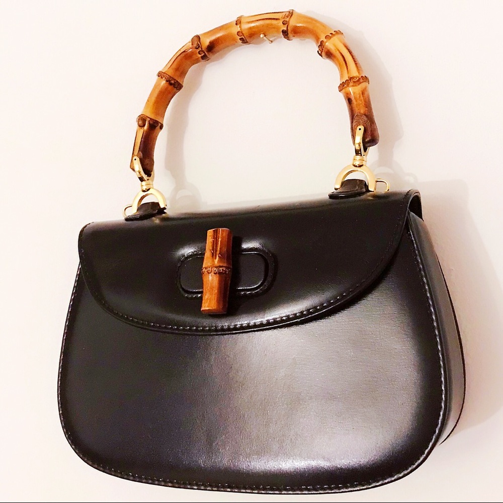 Gucci Classic Bamboo Top-handle Bag SOLD！